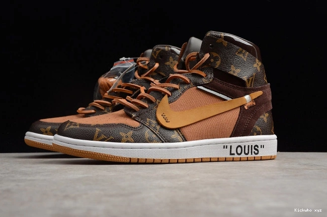 Air Off-Louis AJ1 x AQ0818-158 Jordan OW 1 0818